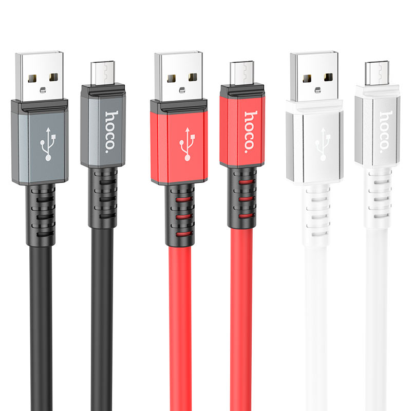 hoco x85 strength charging data cable usb to musb colors