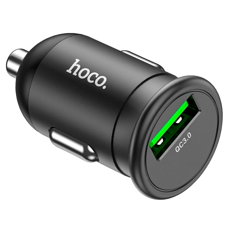 hoco z43 mighty single port qc3 car charger port