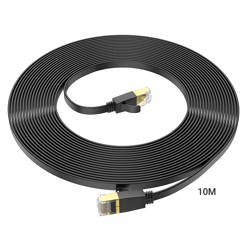hoco us07 general pure copper flat network cable 10m