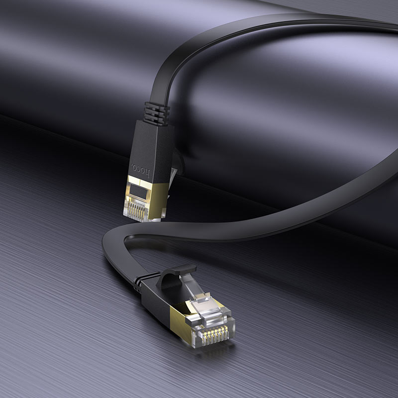 hoco us07 general pure copper flat network cable overview