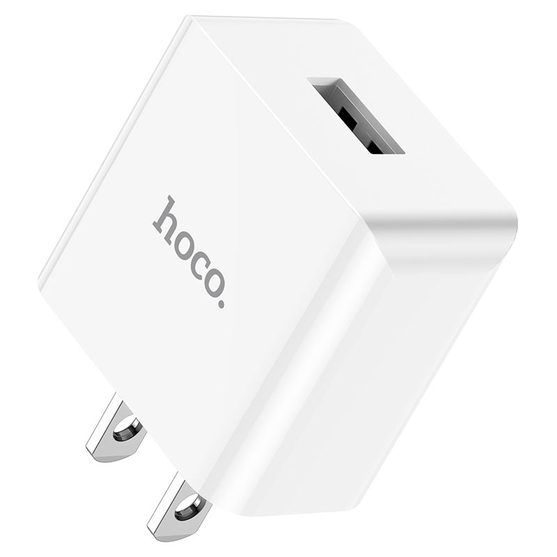 hoco c106 leisure single port wall charger us