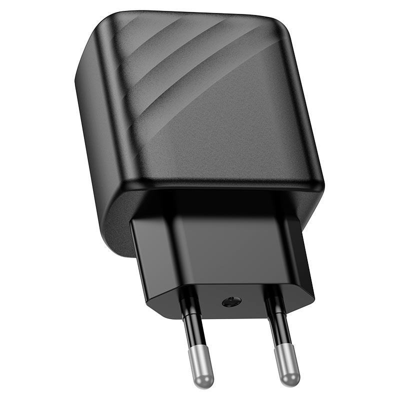 hoco cs22a value pd30w single port wall charger eu plug