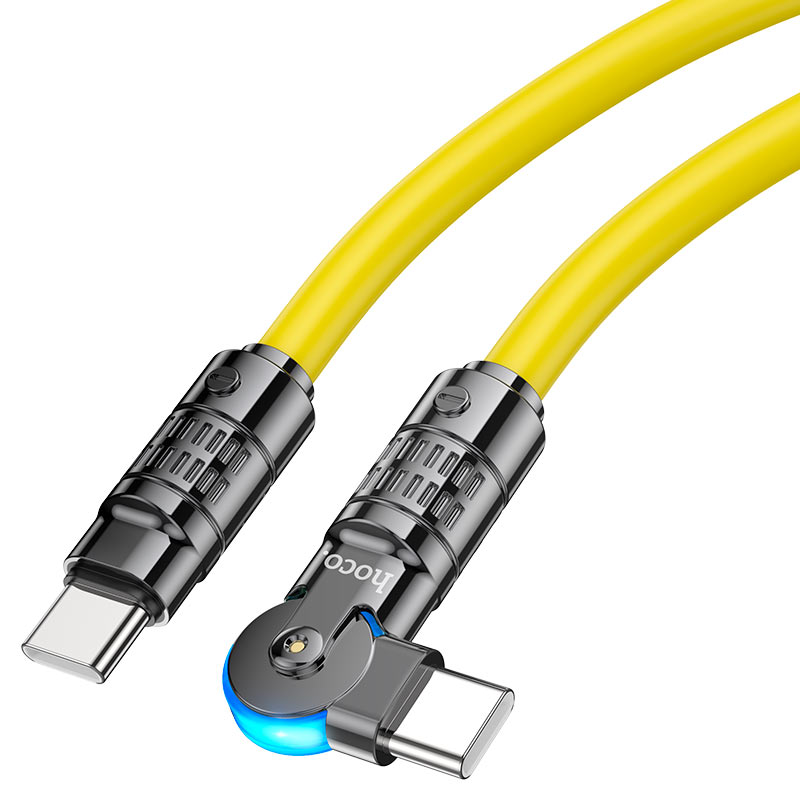 hoco u118 triumph 60w rotating charging data cable tc tc connectors