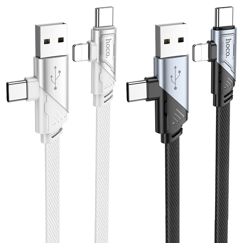 hoco u119 machine 4in1 charging data cable colors
