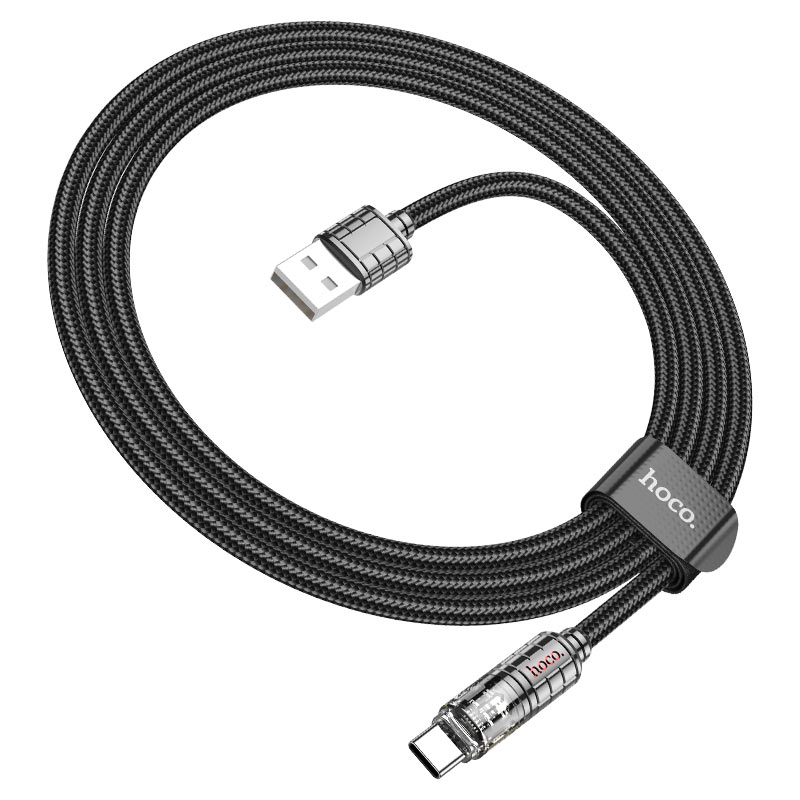 hoco u122 lantern tde charging data cable usba tc wire