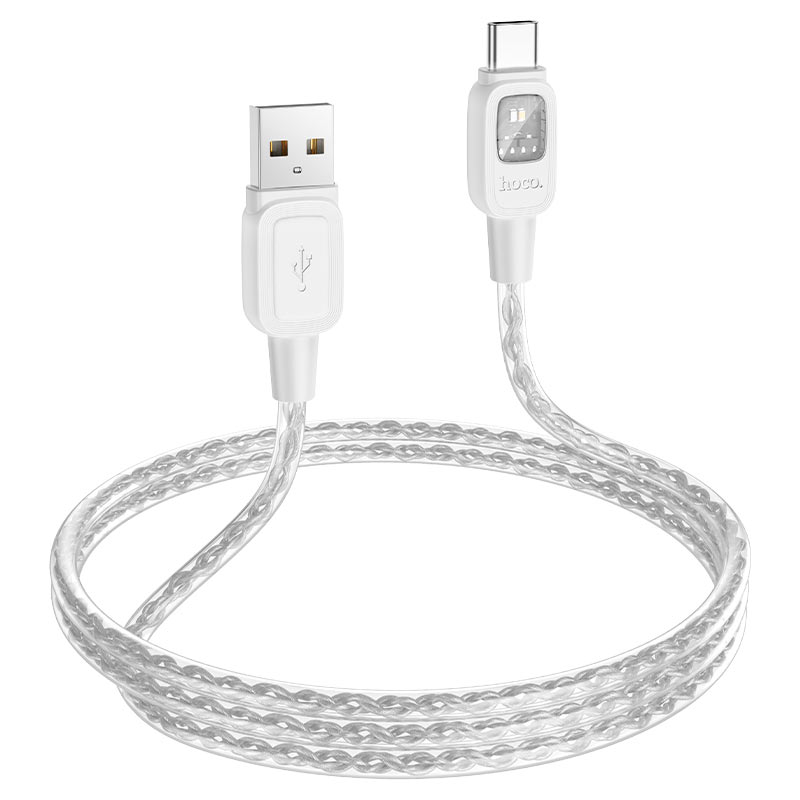 hoco u124 stone charging data cable usb tc wire