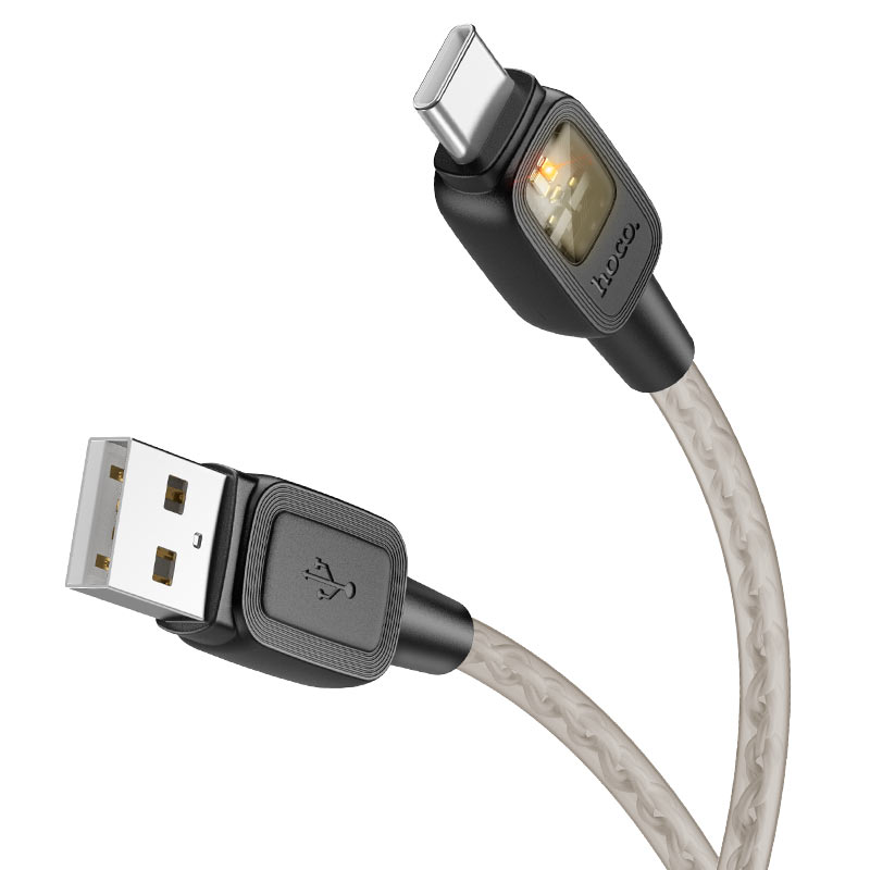 hoco u124 stone charging data cable usb tc