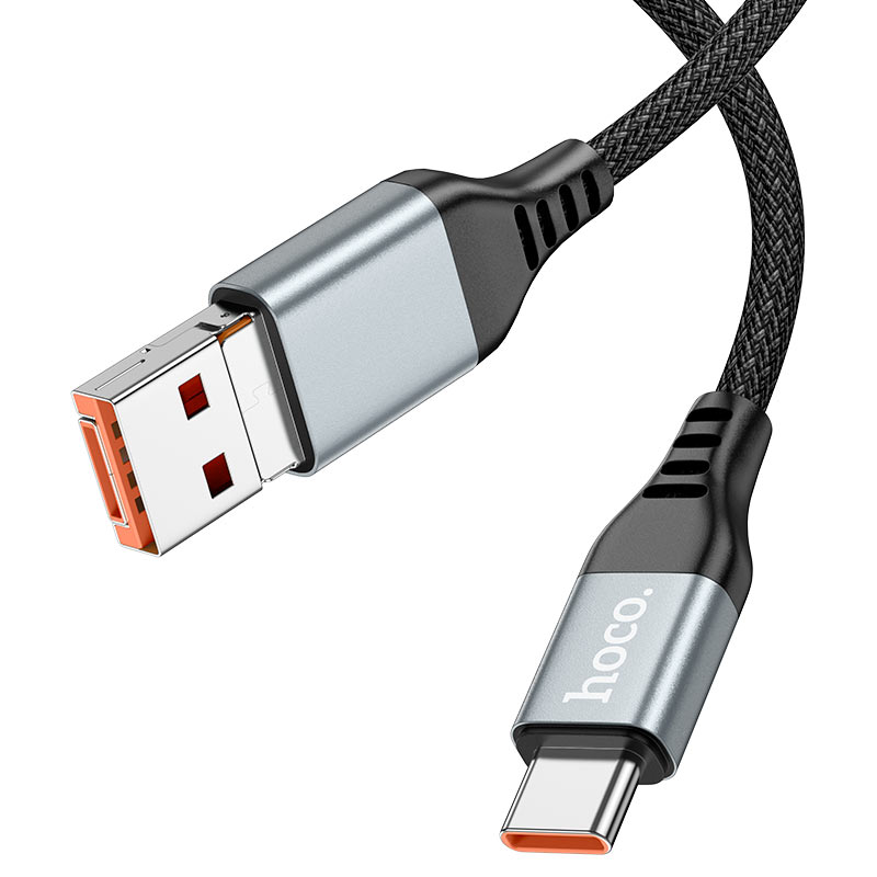 hoco u128 viking 2in1 charging data cable usb tc to tc tail