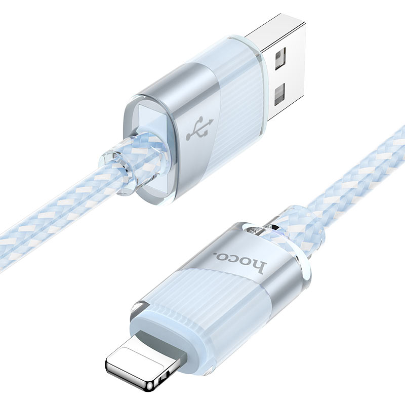 hoco u132 beijing charging data cable usb ltn connectors