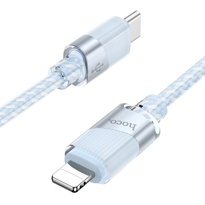hoco u132 beijing pd charging data cable tc ltn connectors