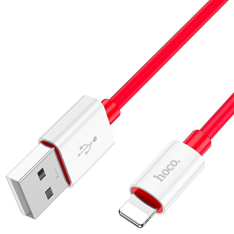 hoco x87 magic silicone charging data cable usb ltn connectors