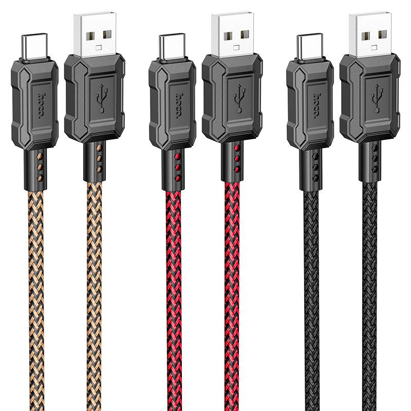 hoco x94 leader charging data cable usb tc colors