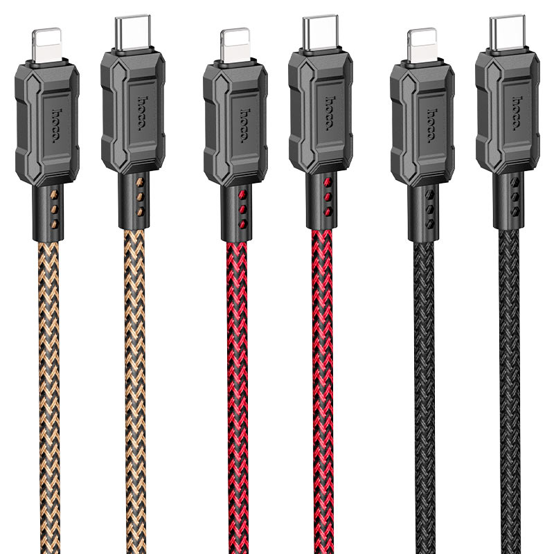 hoco x94 leader pd charging data cable tc ltn colors