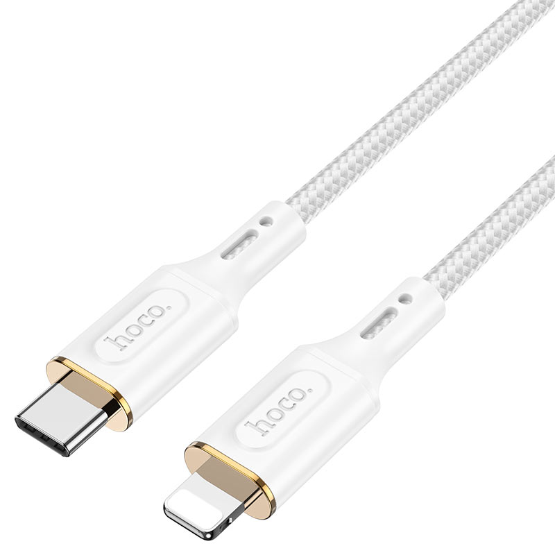 hoco x95 goldentop pd charging data cable tc ltn connectors