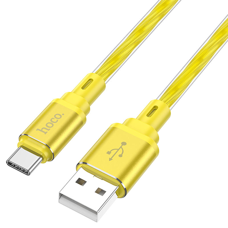 hoco x98 crystal ice charging data cable usb tc