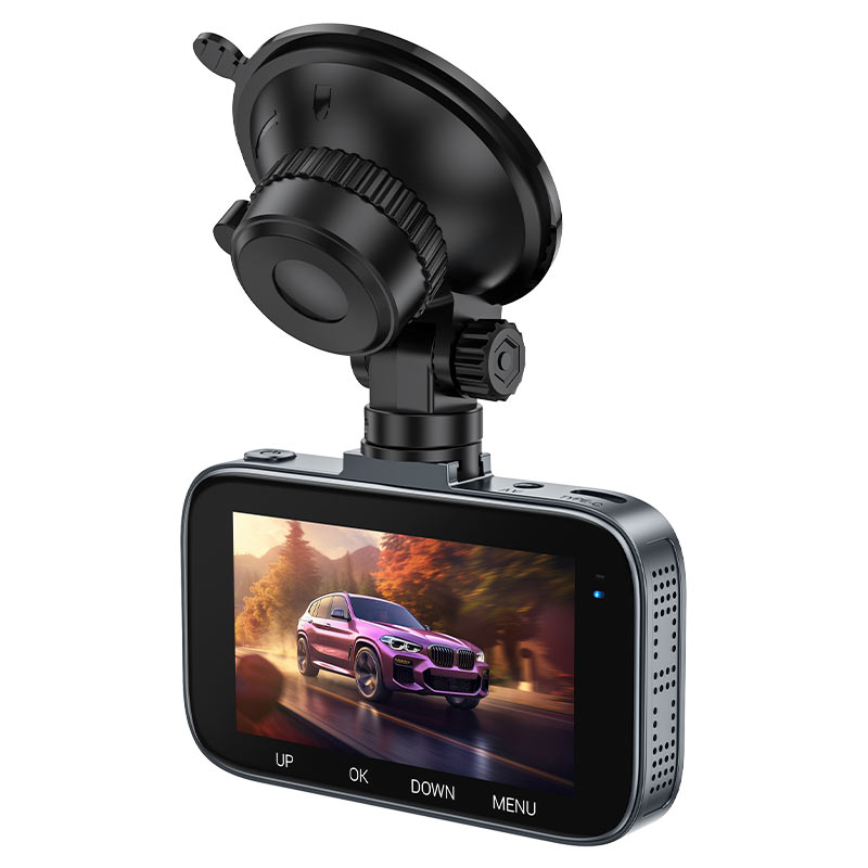 hoco dv5 driving recorder with 3 inch display mounting
