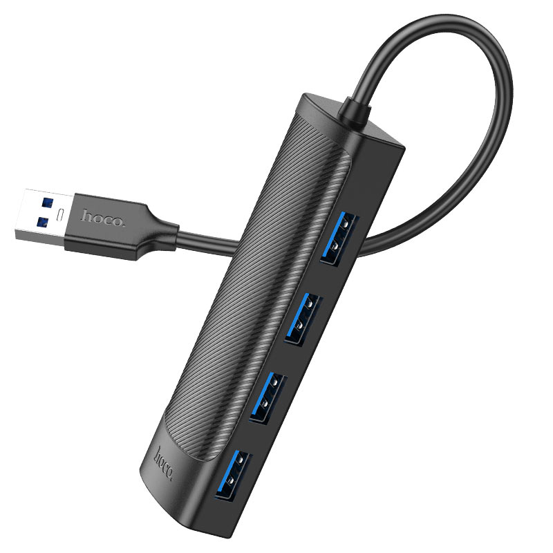 hoco hb41 easy safety 4in1 adapter usb to 4x usb3