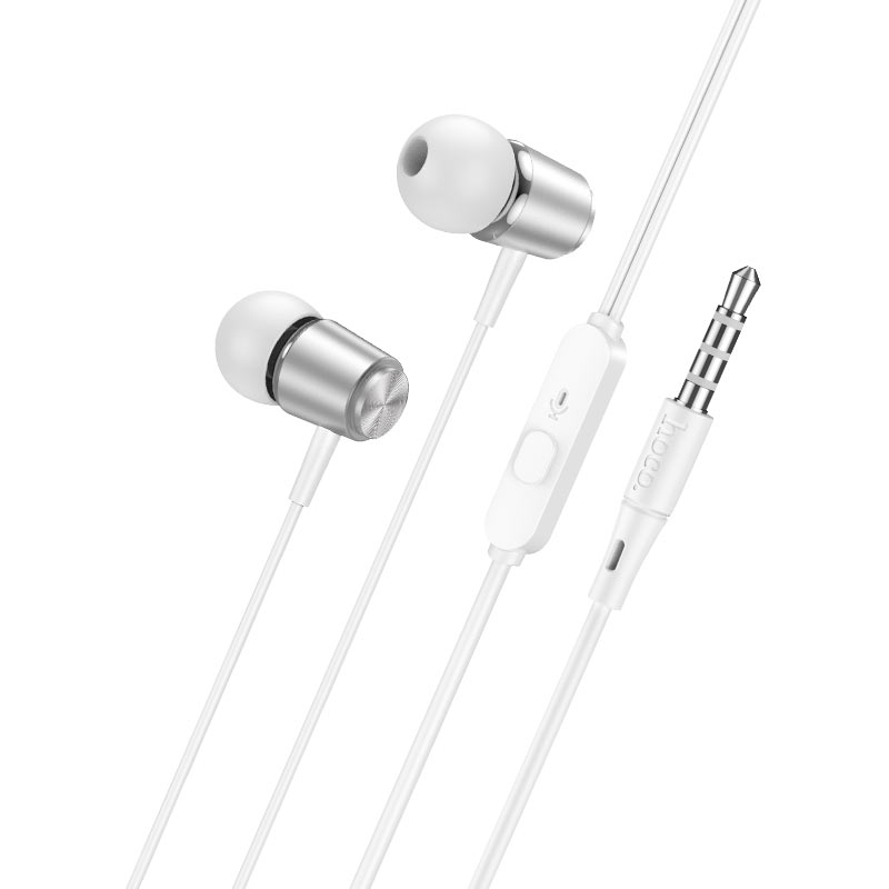 hoco m108 spring metal universal earphones