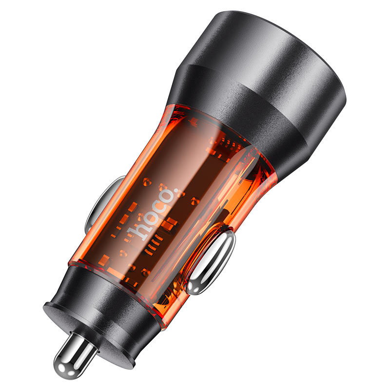 hoco nz12a action pd43w 1c1a car charger transparent