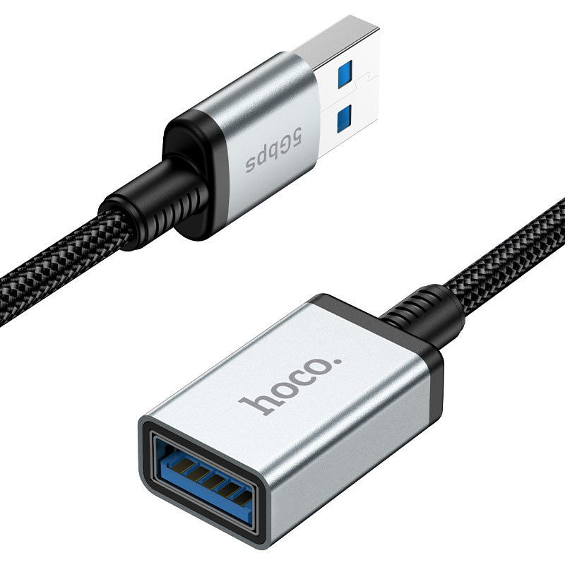 hoco us10 usb male to usb3 0 female extension cable shell