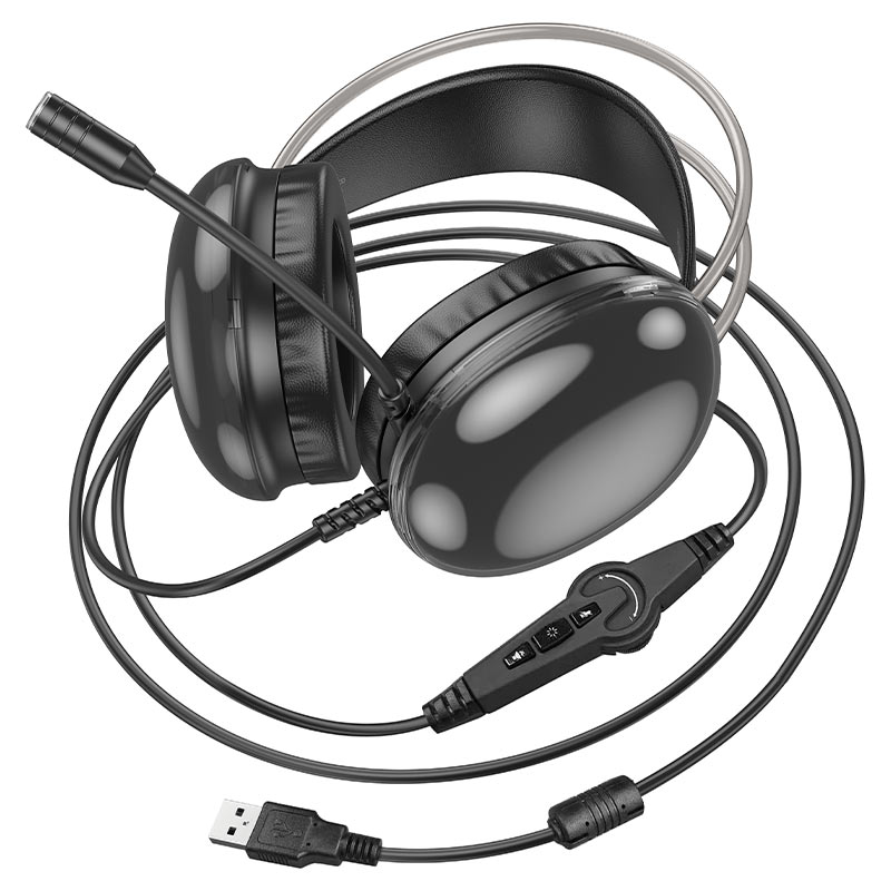 hoco w109 plus rich usb7 1 gaming headphones cable