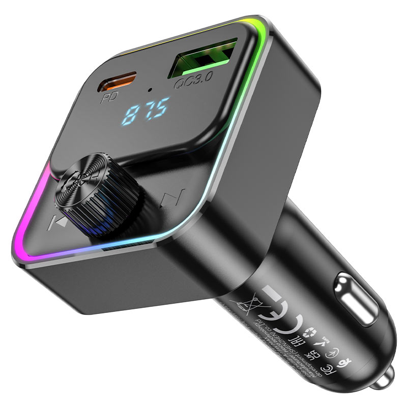 hoco e81 fantasy pd30w qc3 car bt fm transmitter