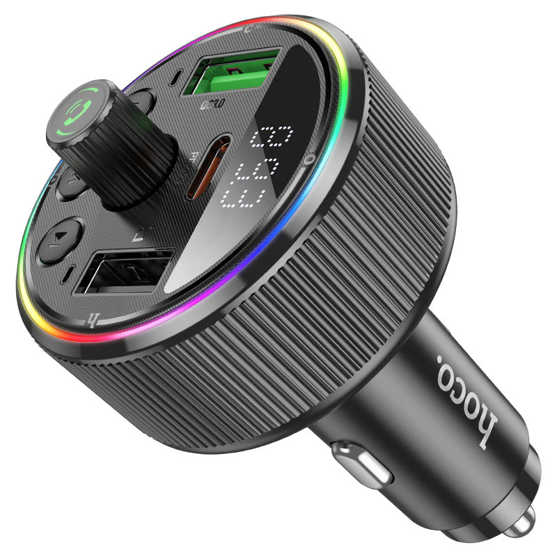 hoco e82 guerrero pd30w qc3 car bt fm transmitter