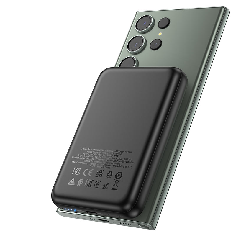 hoco j141 grace pd20w power bank 10000mah charging