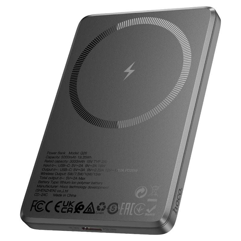 hoco q26 joy pd20w power bank 5000mah