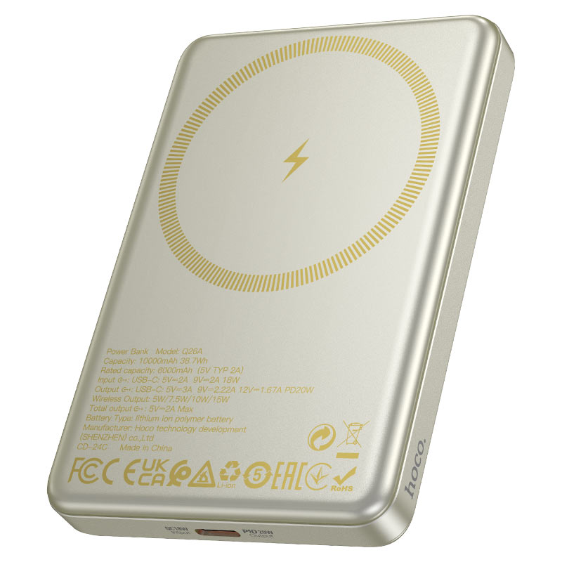 hoco q26a joy pd20w power bank 10000mah