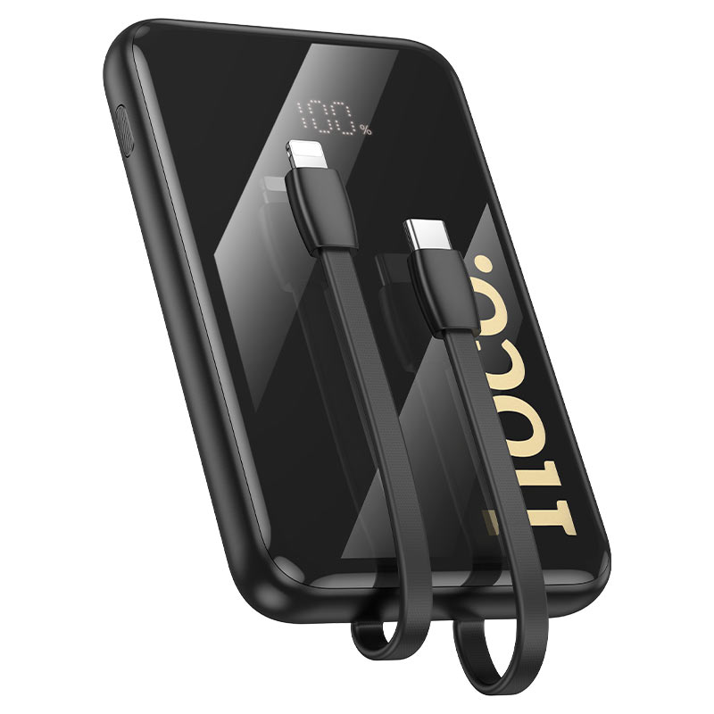 hoco q37 graceful 22 5w pd20w power bank 10000mah cable