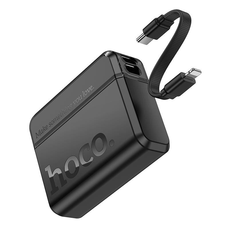 hoco q38 excellent pd20w power bank 10000mah cable