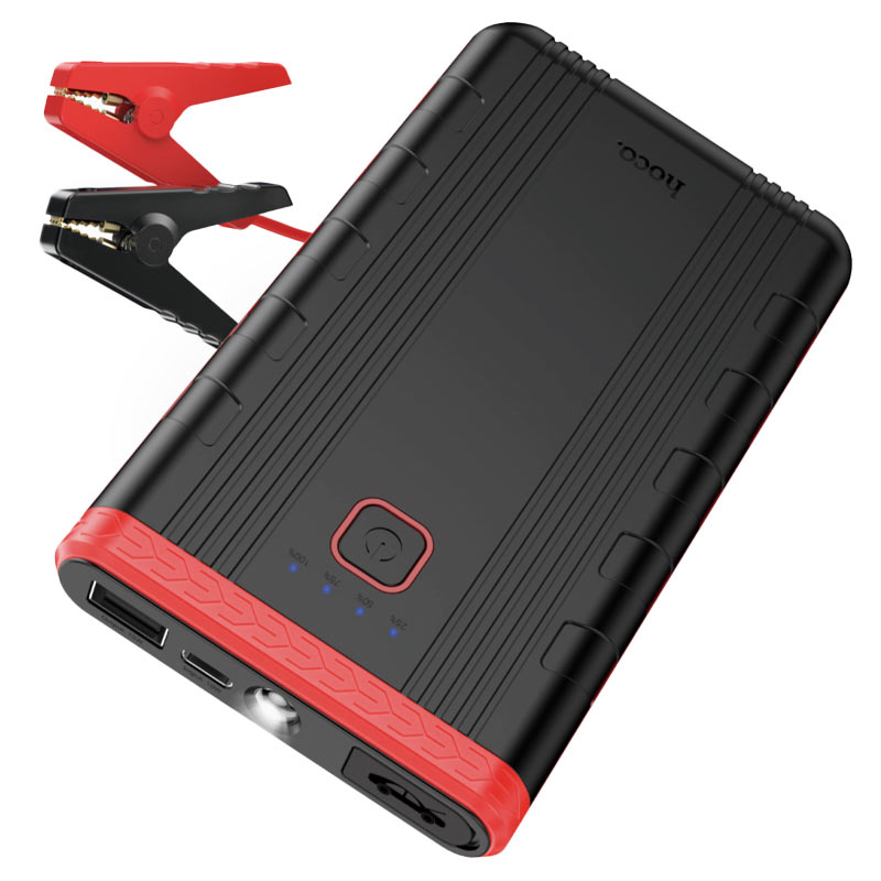 hoco qs5 refined intelligent emergency starter power bank 6000mah