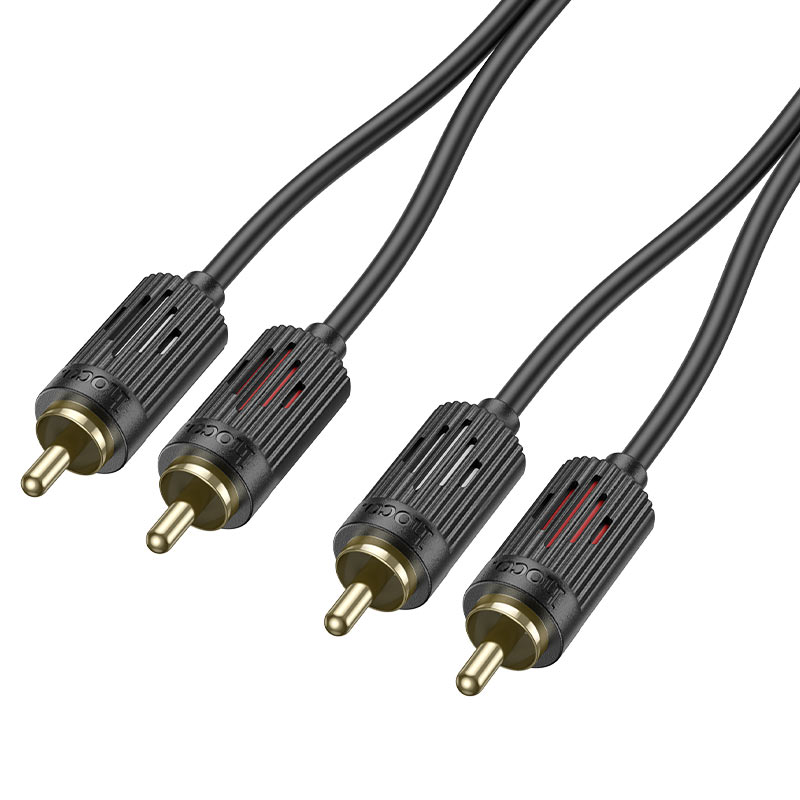 hoco upa29 dual lotus rca audio cable