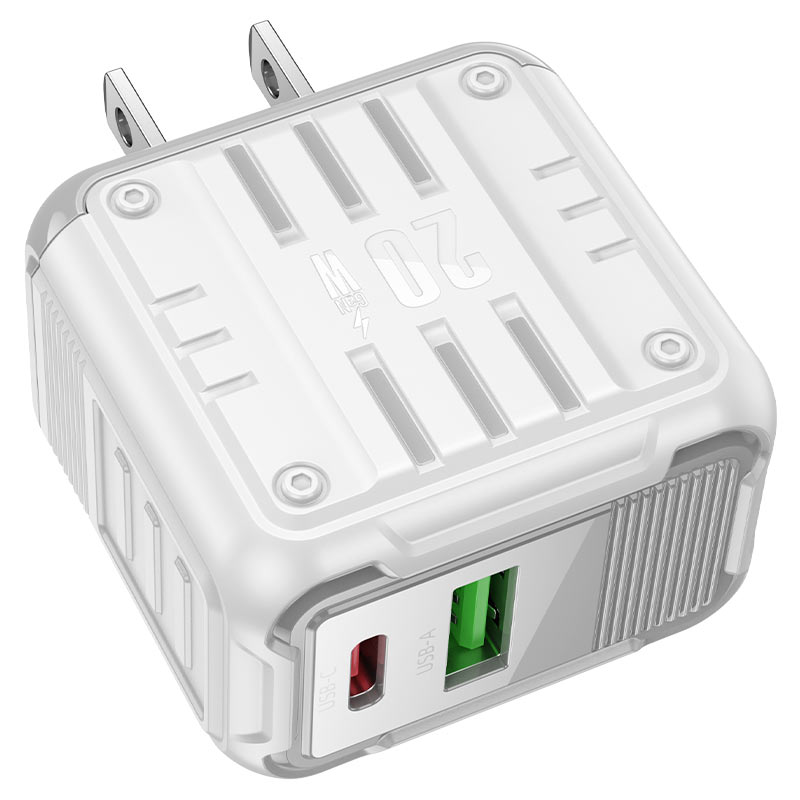 hoco c135 rock pd20w qc3 wall charger us ports