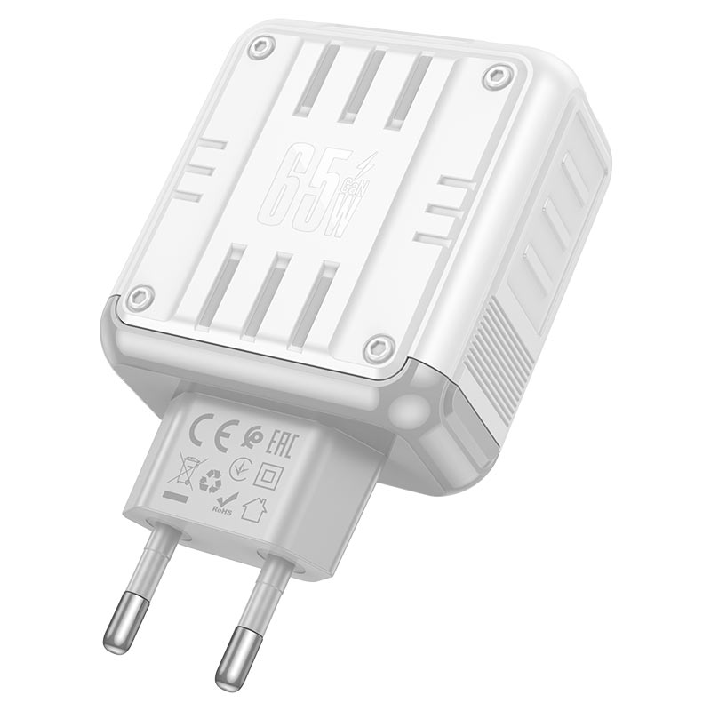 hoco c138a rock pd65w 1a1c wall charger eu fast
