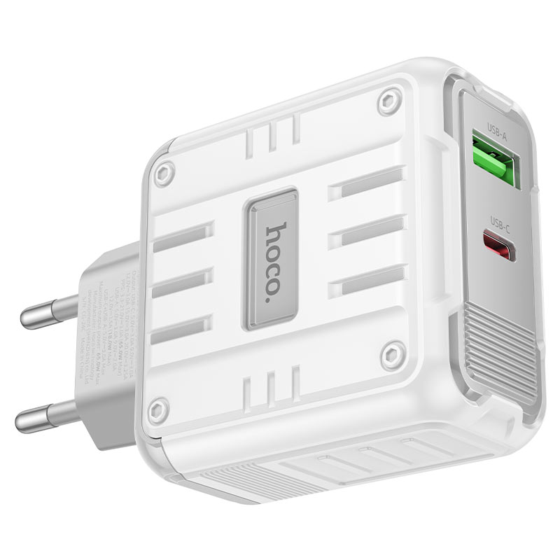 hoco c138a rock pd65w 1a1c wall charger eu output
