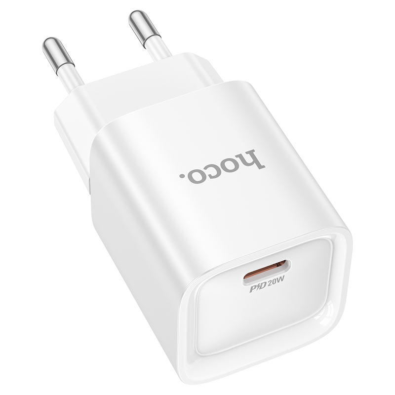 hoco c146a charm 1port pd20w wall charger eu port