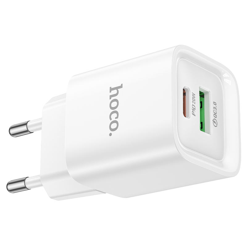 hoco c147a charm pd20w qc3 wall charger eu output