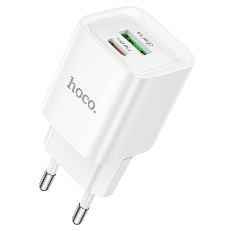 hoco c147a charm pd20w qc3 wall charger eu