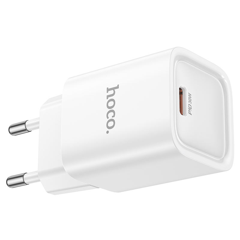 hoco c148a charm 1port pd30w wall charger eu output