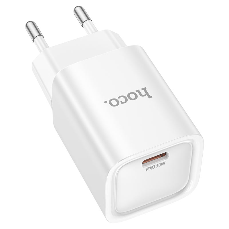 hoco c148a charm 1port pd30w wall charger eu port
