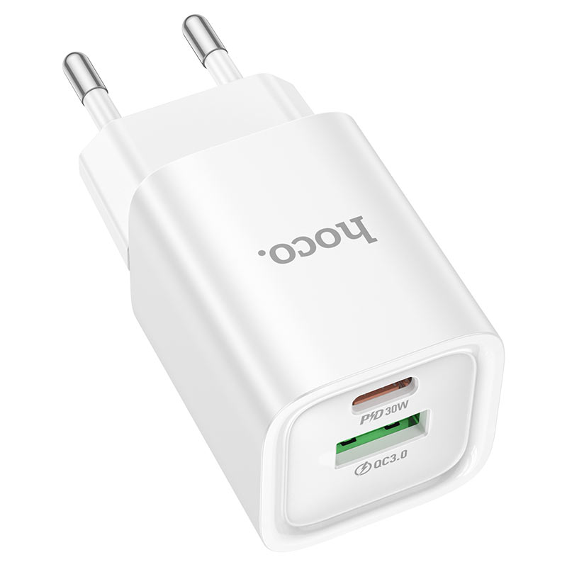 hoco c149a charm pd30w qc3 wall charger eu ports