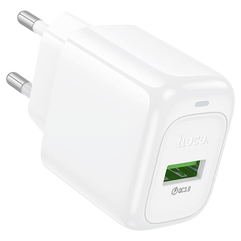 hoco cs52a surplus 1port qc3 wall charger eu output