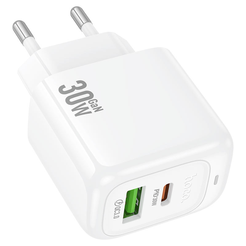 hoco cs55a surplus pd30w qc3 wall charger eu charging