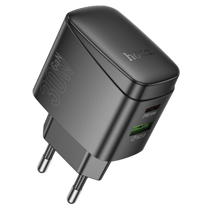 hoco cs61a bright pd30w qc3 wall charger eu