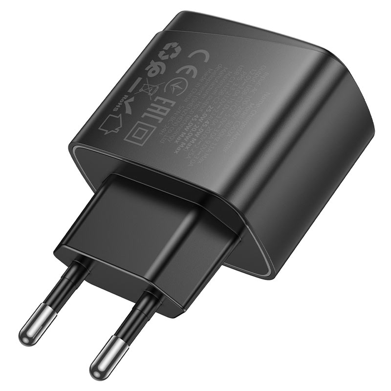 hoco cs62a bright pd45w 2c wall charger eu plug