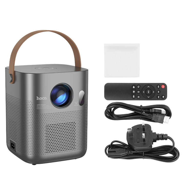 hoco dt4 smart full autofocus projector 720p android uk plug