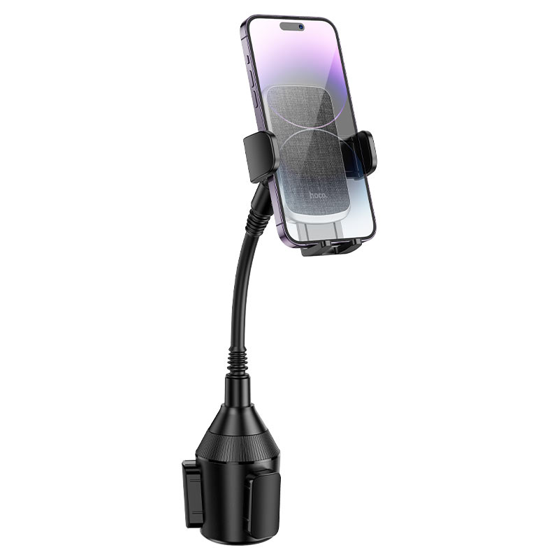hoco h63 utmost push type car cup holder mount clamp