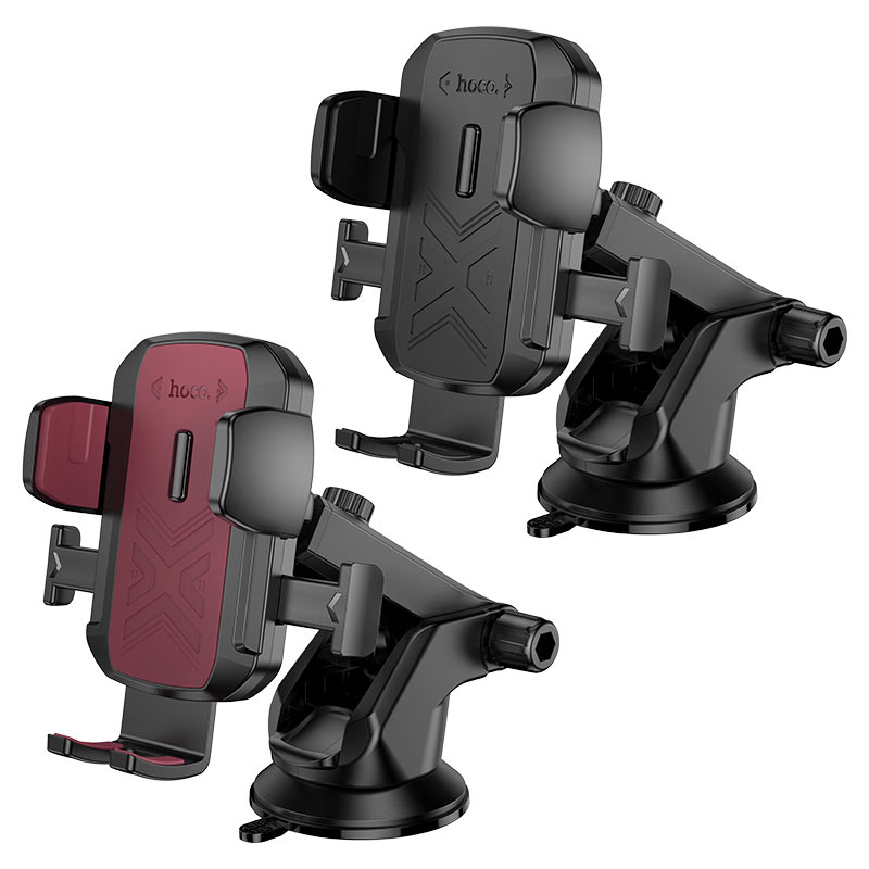 hoco h65 gamble one button car center console holder colors